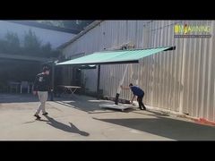 Außenseitige unabhängige Stütze, vollkassettige einziehbare Markise