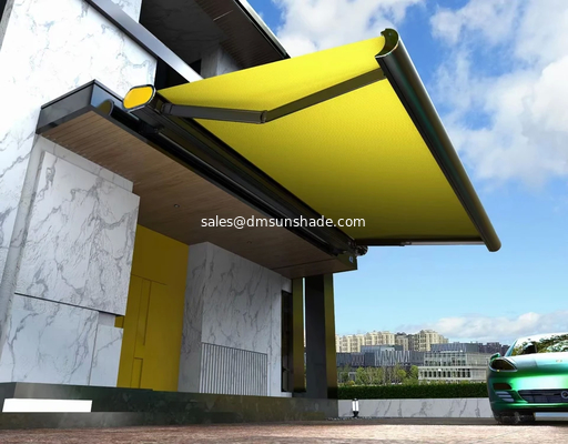 Gray Frame Full Cassette Awning With Tested And Max Size 6*4m
