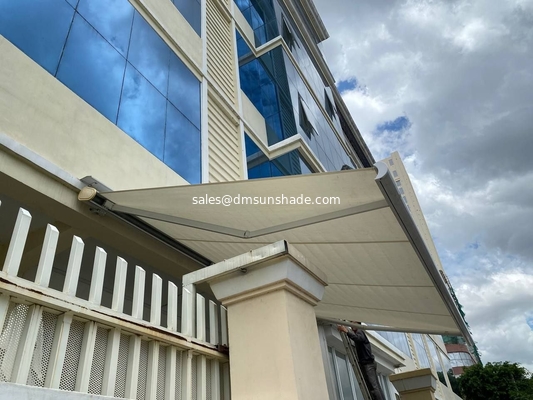 Electric Full Cassette Retractable Awning Outdoor