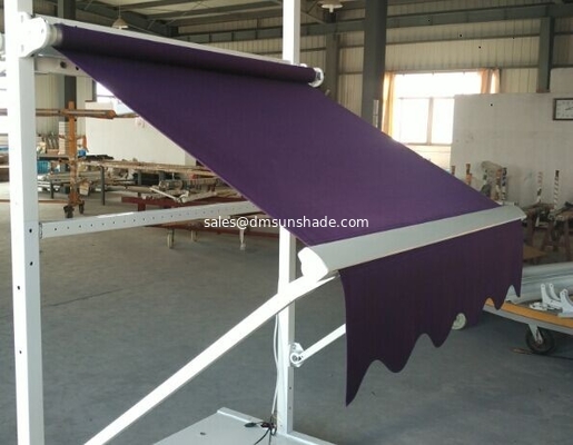 Aluminium Smart Retractable Window Awnings Heavy Duty