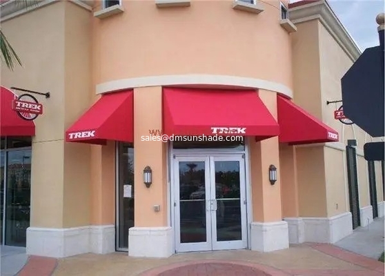 Sunshade/Waterproof Window Awning Balcony Semicircular Canopy Watermelon Awning