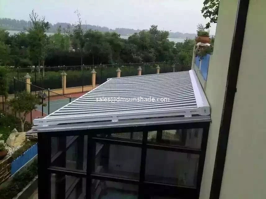 Full Cassette Retractable Roof Awning Conservatory Retractable Arm Awning