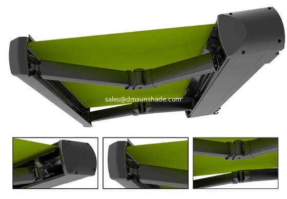 Motorized Full Cassette High quality Retractable awning canopy