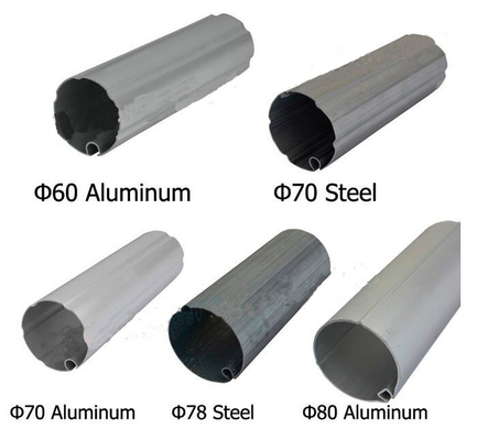 60mm Awning Roller Tube Alunimium Awning Conponents