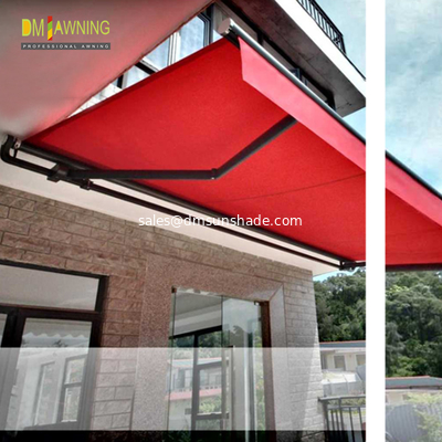Outdoor Aluminium Semi Cassette Retractable Awnings 6x3m