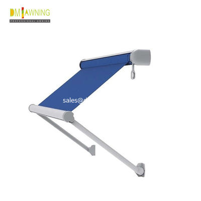 Aluminium Smart Retractable Window Awnings Heavy Duty