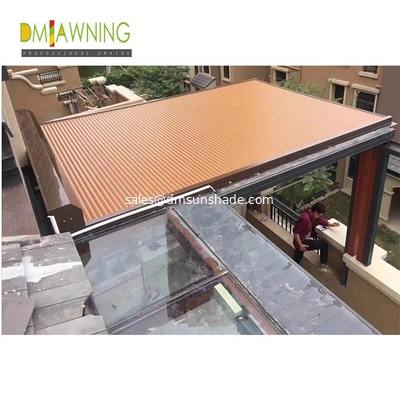 Aluminum Conservatory Roller Shutter Awning