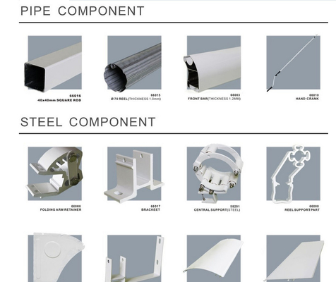 Awning Roller Blind Kits Rolling Curtain Support Awning Mounting Brackets