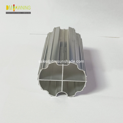 70mm Joint Aluminum Awning Roller Tube Pipe Awning Parts