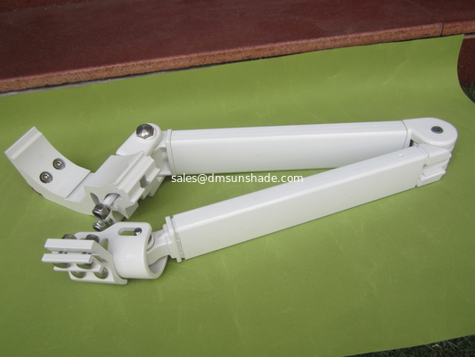 aluminium Retractable Awning Hardware Outdoor Telescopic Folding Arm Awnings