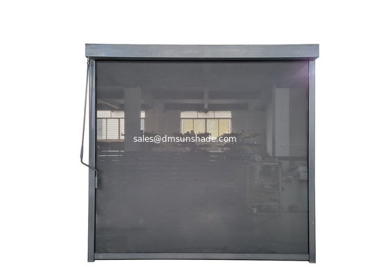 Außentür Fensterbank Manuelle Kurbelrolle Reißverschluss Winddicht Blind