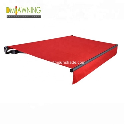 Outdoor Aluminium Semi Cassette Retractable Awnings 6x3m