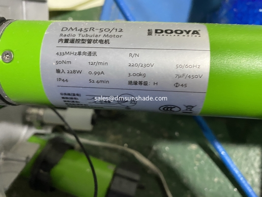 Aluminum Conservatory Roller Shutter Awning