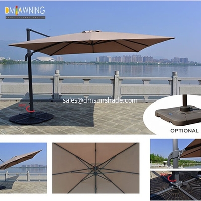 Awning Polyester Fabric Outdoor Patio Umbrella Waterproof Sun Shade For Patio