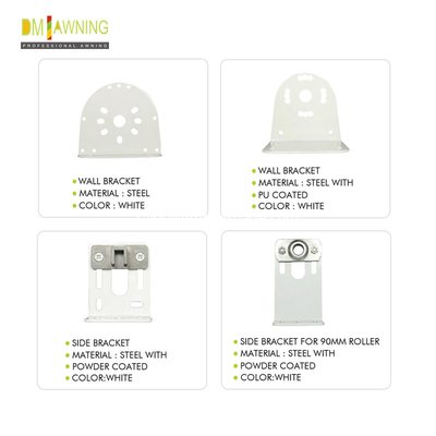 Telescopic Roller Blind Kits Window Awning Bracket Accessories